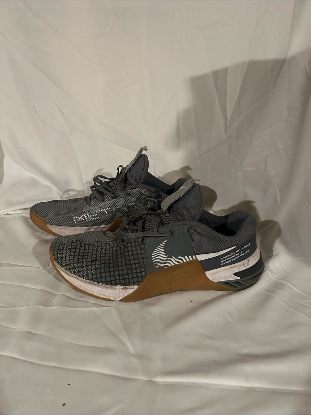 Nike Metcon 8 Shoes ‘Smoke Grey/Gum’ (Size 11.5)